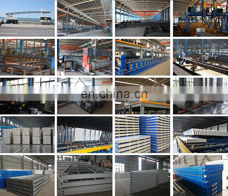 Industrial large span real estate prefabricated building galvanized steel structure workshop factory design for construction