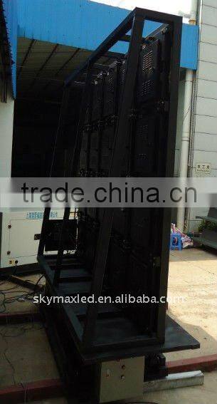 P10 outdoor led with sound system mobile led screen trailer