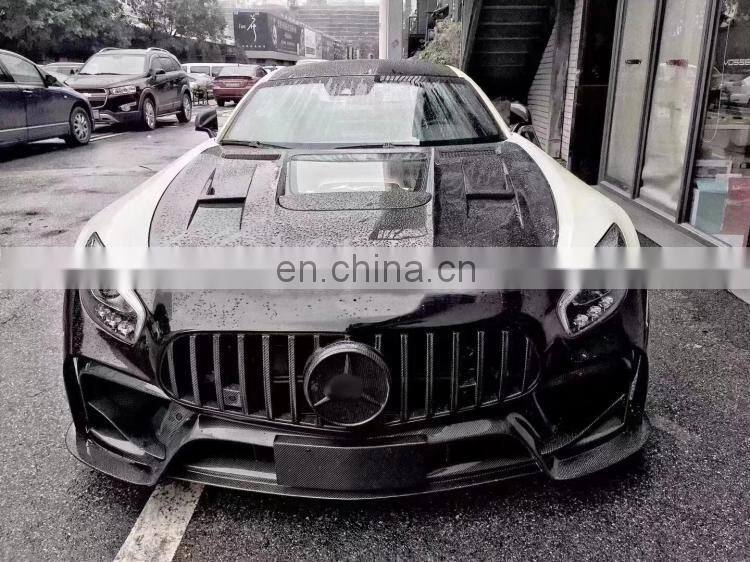 Runde Carbon Fiber Or Resin Material For Mercedes-Benz AMG GT GTC GTS IMP-Performance Style Hood Engine Bonnet Hood Cover