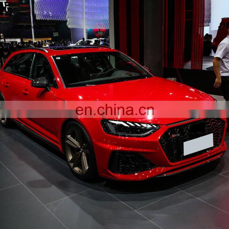 Runde New Arrival For 20-21 Audi A4L Modified Rs4 Body Kit A4lb9 Front Rear Bumpers Rs4 Body Kit