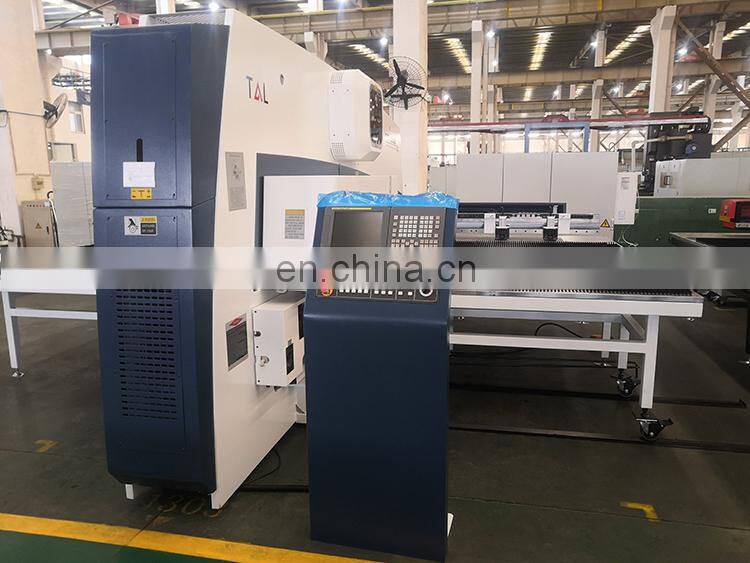 T&L Brand CNC Servo motor turret punching machine with Fanuc