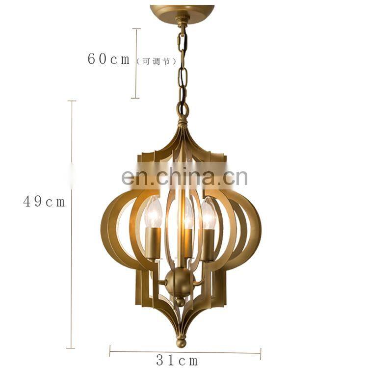 Wholesale In Dubai Modern Scrap Metal Pendant Light For Hotel Furniture Decorative
