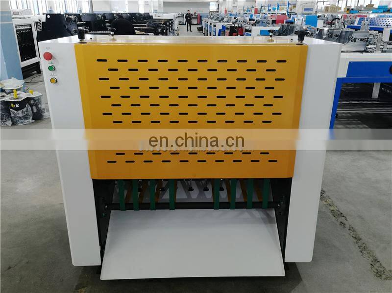 BG1200 hand feed rigid gift plywood paper board box grayboard v notch groove slotting Machine equipment