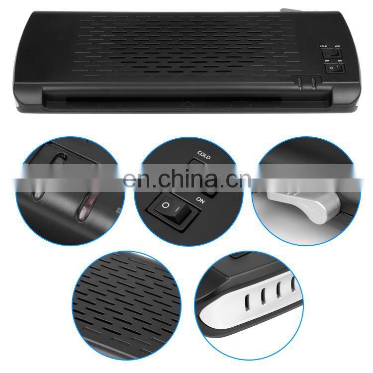 Hot Sell Cold And Hot Pouch Office A4 Paper Automatic Laminating Machine