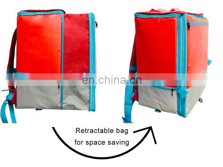 Acoolda Big Capacity Food Bag Food Delivery Backpack Motorcycle Front Load Insulated Delivery Backpack Thermal Carry Food CN;GUA