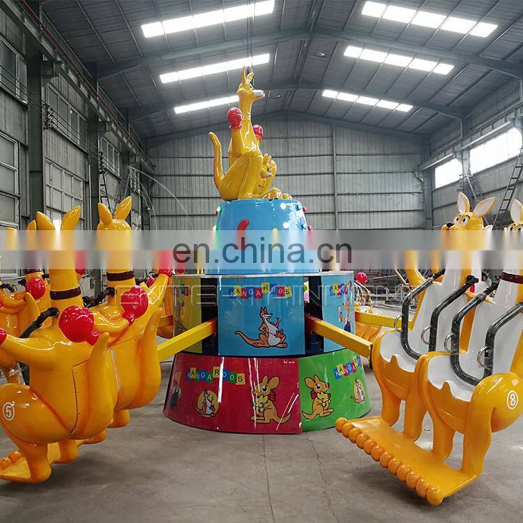Entertainment jumping kangaroo rides swing control plane for sale