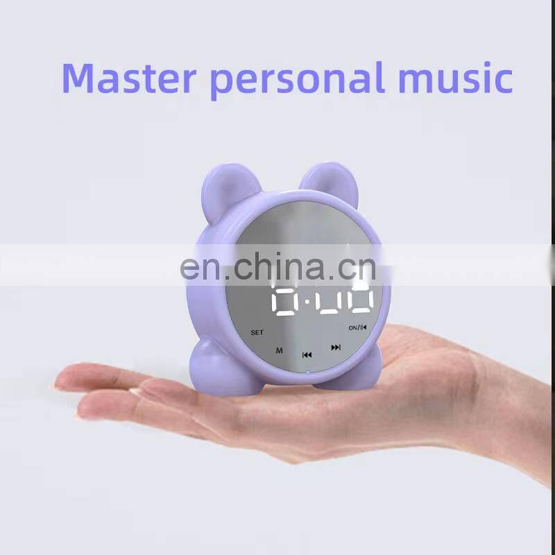 Smart Digital alarm clock with countdown timer desk Table Clock for Bedroom office desktop despertador reloj logo custom