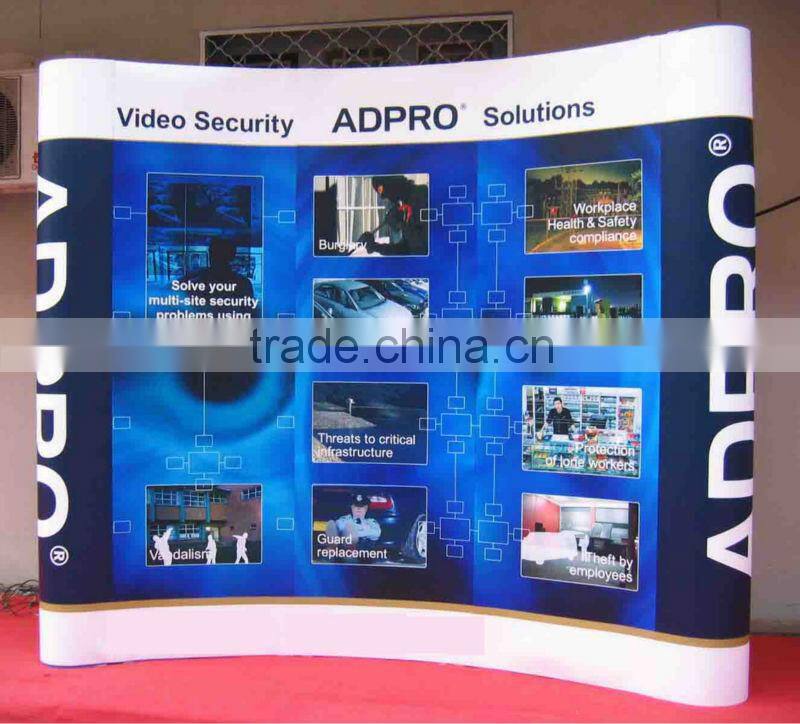 3x3 Trade show pop up stand for expo pop up display stand
