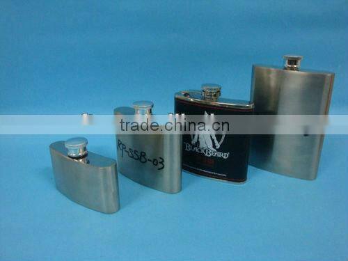 stainless steel bottle with screw cap for beer50ml 100ml 150ml 200ml 300ml