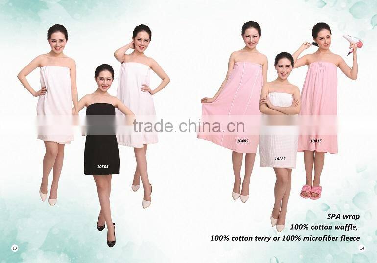 10125 Cotton Waffle Spa Robes