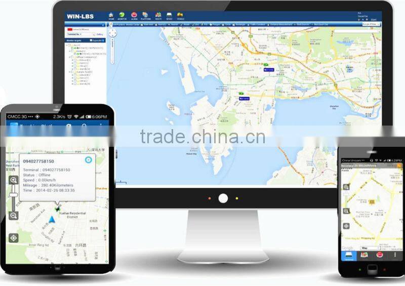 easy install car gps tracking system support quad band and 6-32V voltage