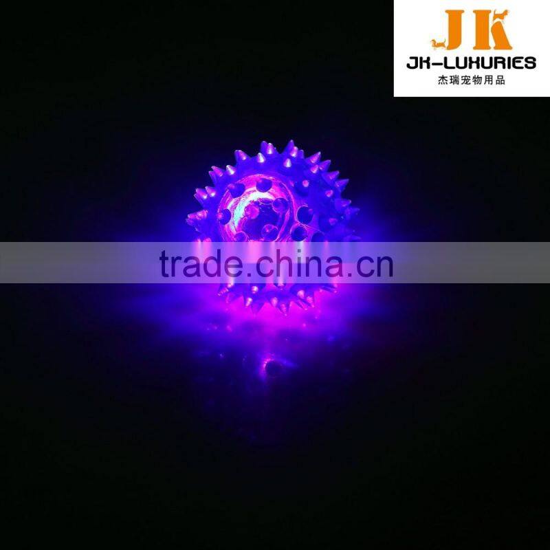 high-end shining electronic led dog ball training pet produccts