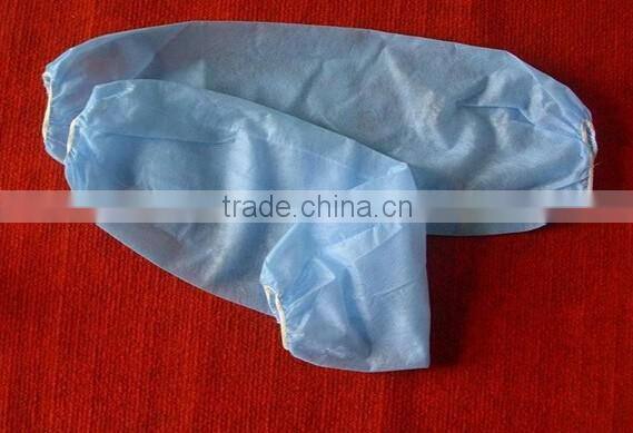 16" 18" single use non woven PP sleeve covers oversleeves elastic cuff