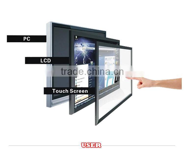 15" Capacitive touch screen CCTV LCD monitor