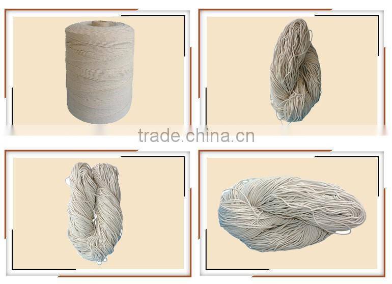 Raw white 206 thread for bag closer / polyester thread