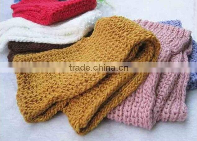 Best Selling Iceland Yarn Plain Knitted Winter Circle Loop Scarf