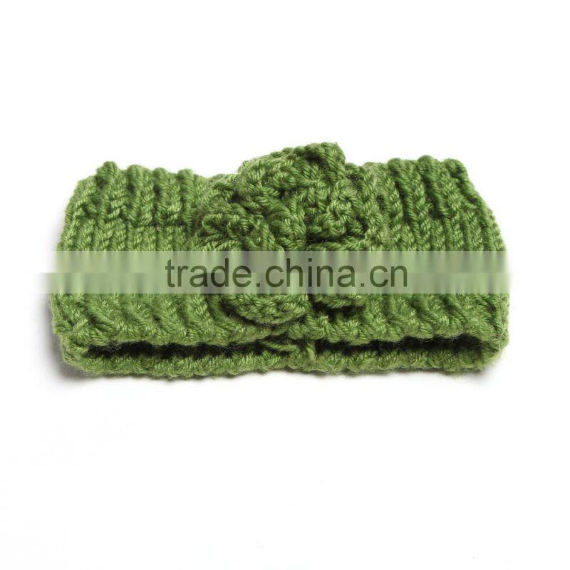 New Lady Crochet Knit Flower Headband