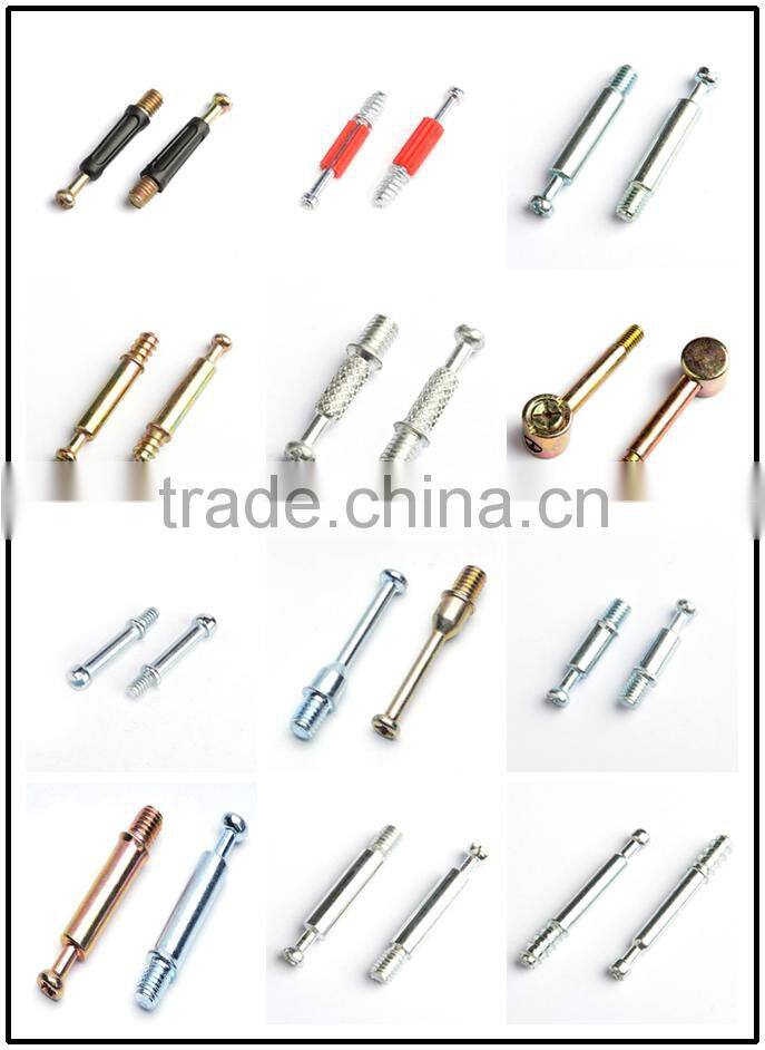 Screw Lock cam Fittings wooden Furniture Joint