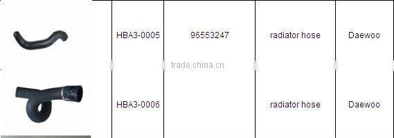 Radiator Rubber Hose for Car 96553316