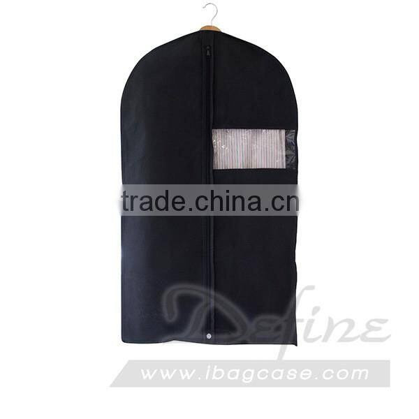 PVC Garment Bag Cover for Suit Carriers Dresses with Clear Window
