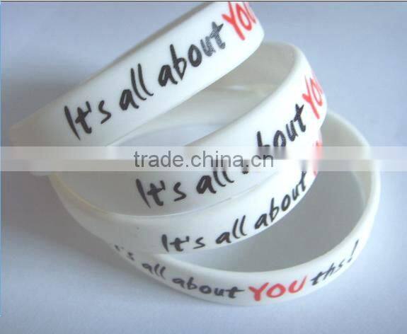 OEM wholesale customzied woven polyester festival wristbands for music party