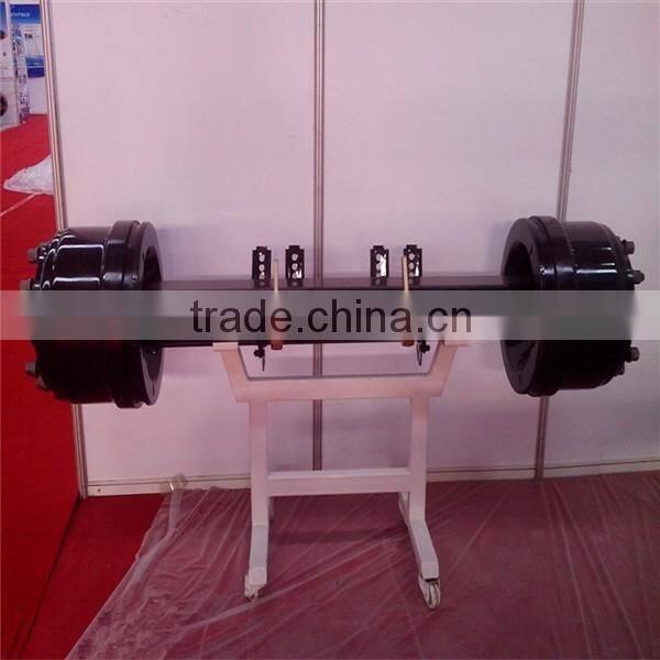 Heavy duty square beam 16T trailer germany axle/High Quality trailer axle manufacturers in China