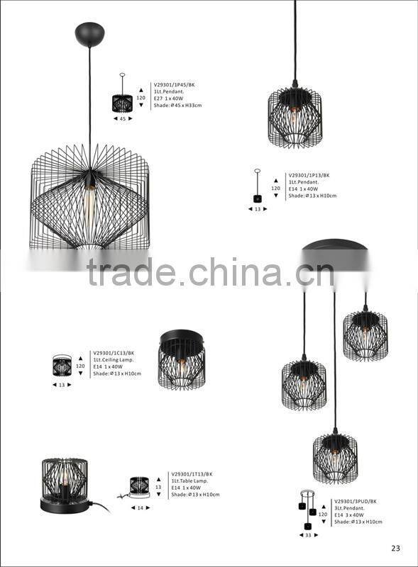 Popular moooi heracleum pendant light clear glass plate with gold