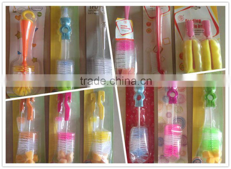China Wholesale 360 Degree Rotation Nylon Bottle Brush/Scrubbing Brush/Hard Brush/Banister Brush/Sponge Brush
