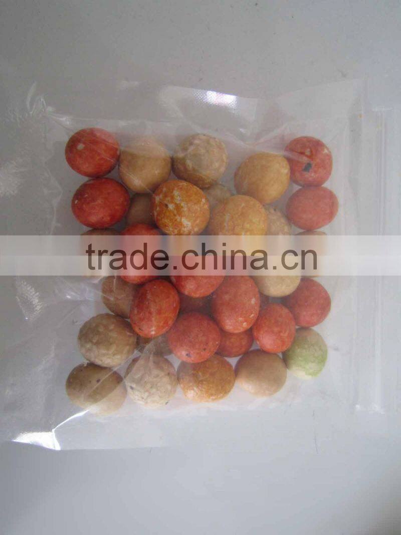 Coated peanuts