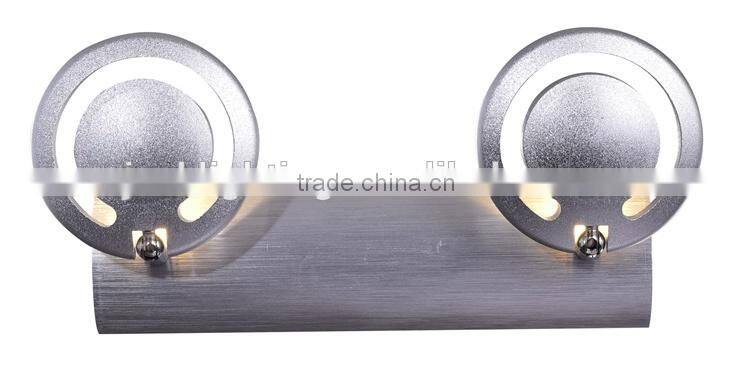 Indoor ajustable aluminum two heads wall sconce JW-108 wireless wall sconce
