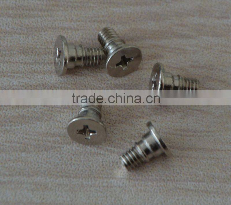 ISO 9001-2008 2015 high quality grade8.8 stainless steel flat head machine screw ,made in china