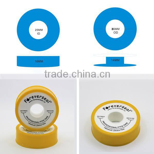 waterproof grip 100% ptfe thread seal tape