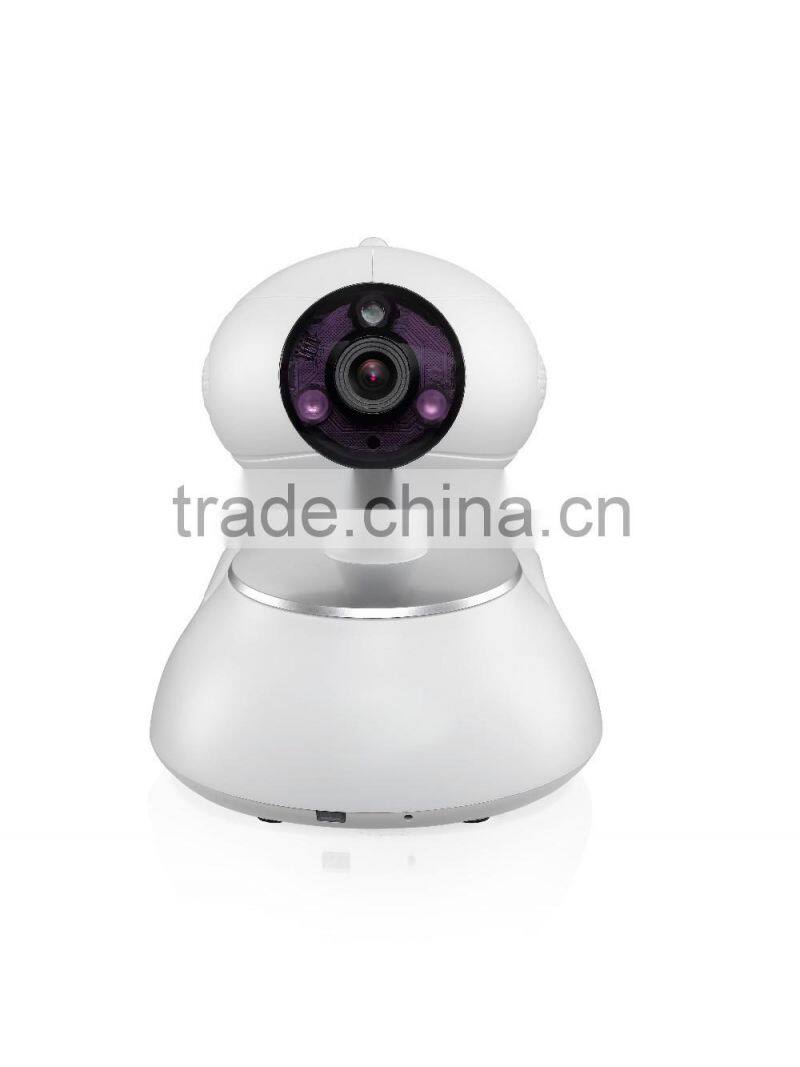 Easy P2P ip camera baby monitoring home security ip camera with 0.3 mega pixel real time video monitoring