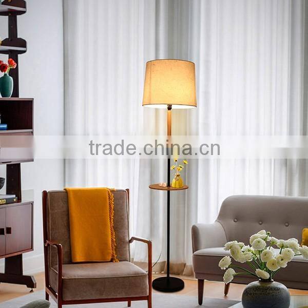 Wood and metal material Item type floor lamp home decorative floor light