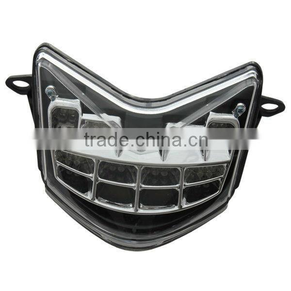 Smoked LED Integrated Taillight for 2005 2006 2007 Kawasaki ZX6RR 636 Z750S ZX10R