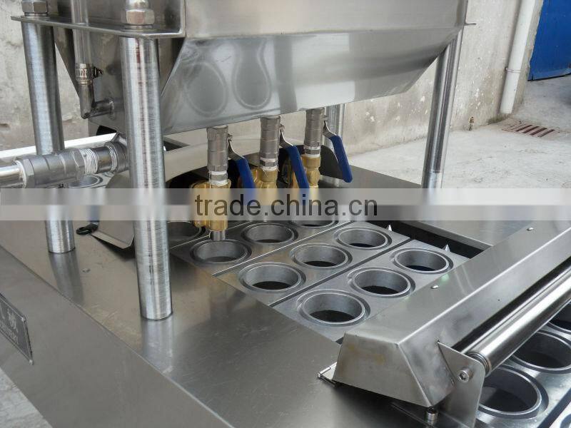 Automatic cup filling and sealing machine for juice/jelly/water