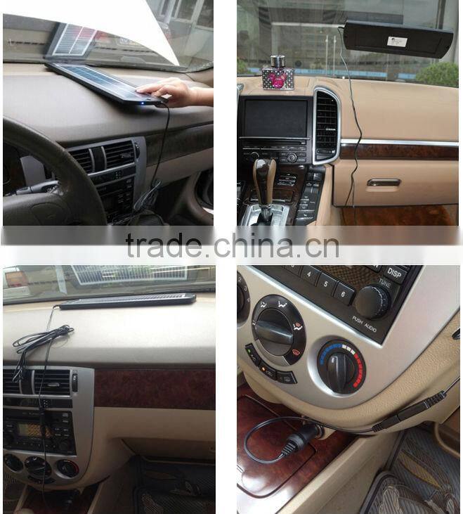 e-cigarette solar charger Car charger function with a dedicated powerad apter