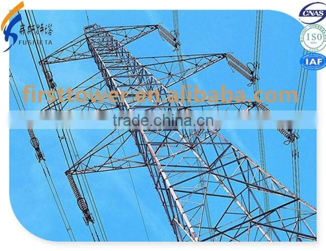 110kv 220kv 500kv transmission line steel tower