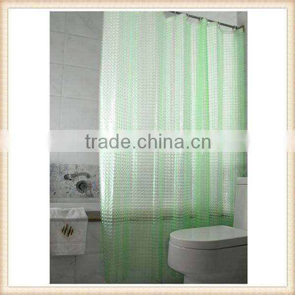 Factory Supply China supplier pvc folding shower curtain