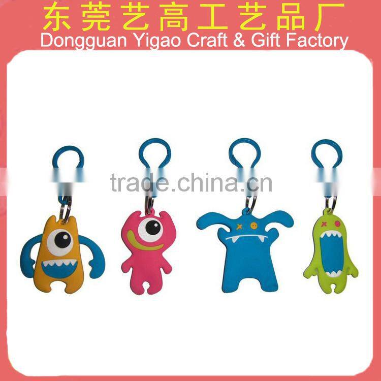 Soft PVC 3d handmade key chain