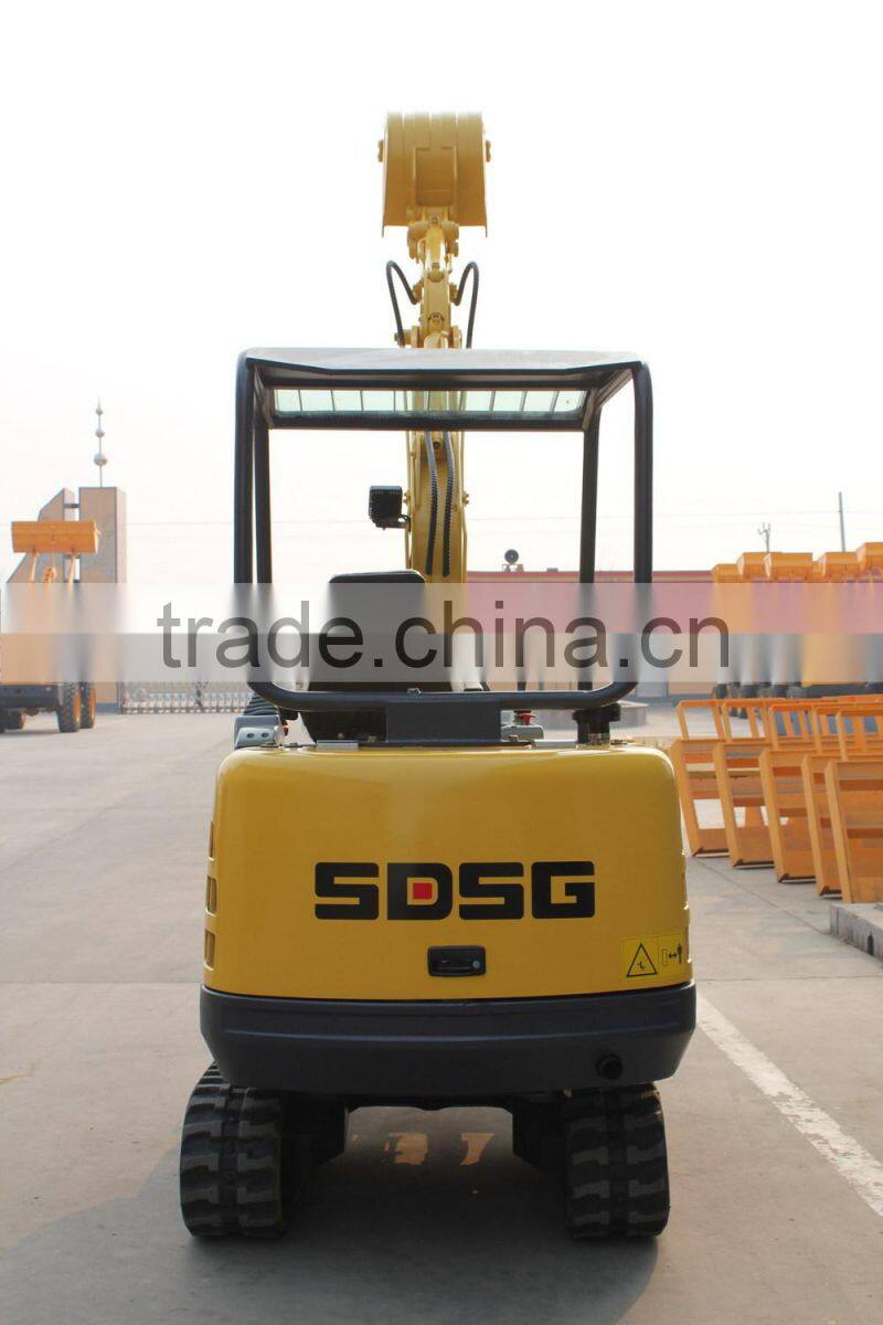 2.2T hydraulic crawler excavator/mini excavator/1.5ton 2.0ton 1.8ton crawler mini excavator/mini digger/0.08m3 bucket excavator