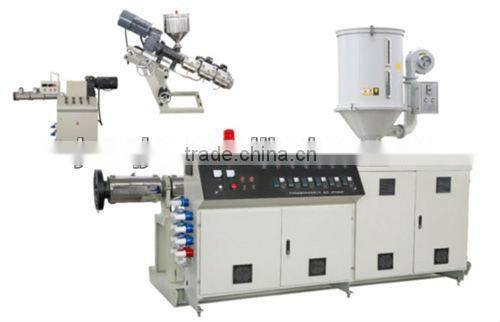 Single Screw Extruder PE Pipe Plastic Extrusion Machines