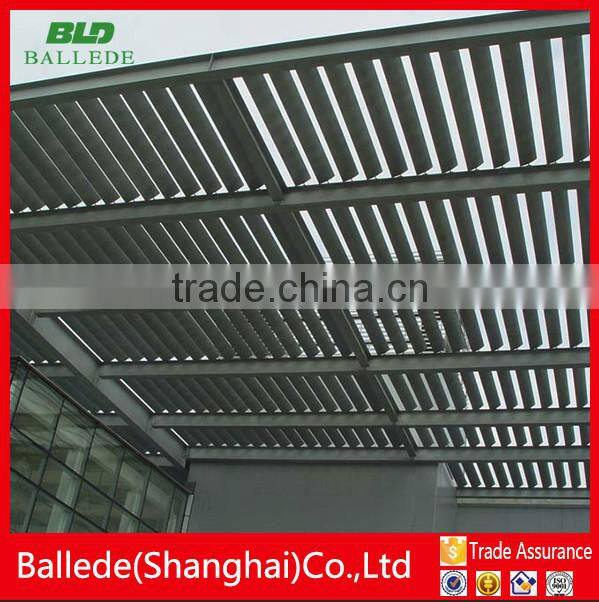 exterior aluminum louver roof