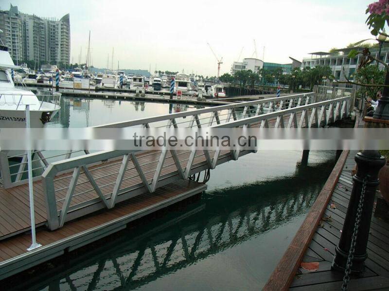 Marina Aluminum Gangway With Handrail