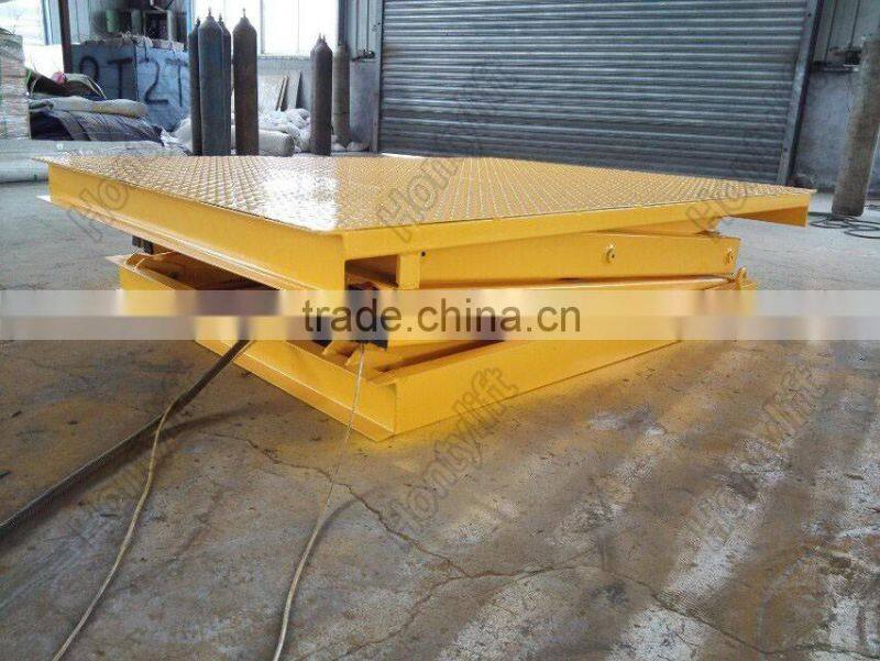 Electric hydraulic scissor lift elevator/Fixed scissor lift platform