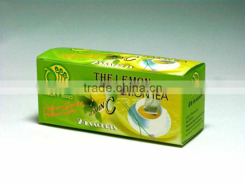 Pu'er carton tea bag