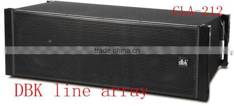 strong power 2*12 inch line array speaker box CLA-212 from guangzhou