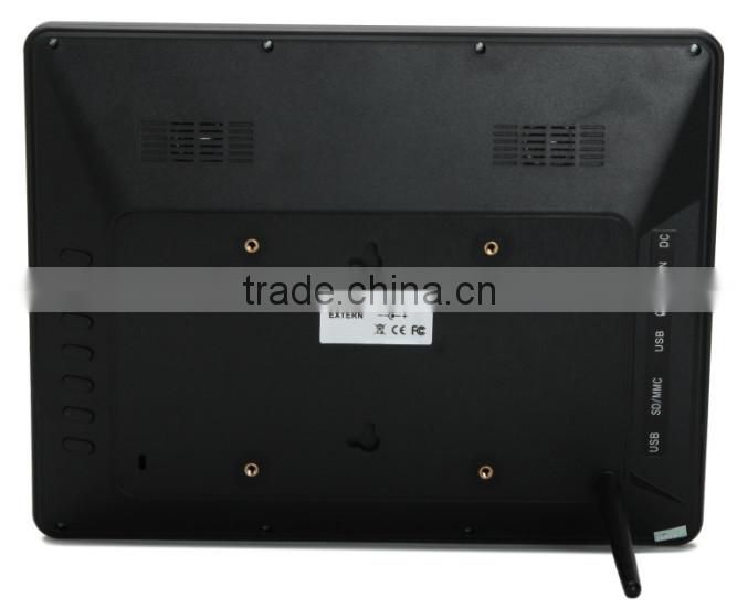 12 inch HD picture video music play digital photo frame
