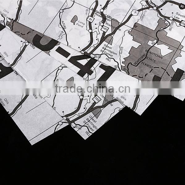 Black tissue paper for clothes