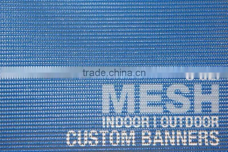 Long Life Weather Resistant waterproof Construction Wraps Mesh Banner